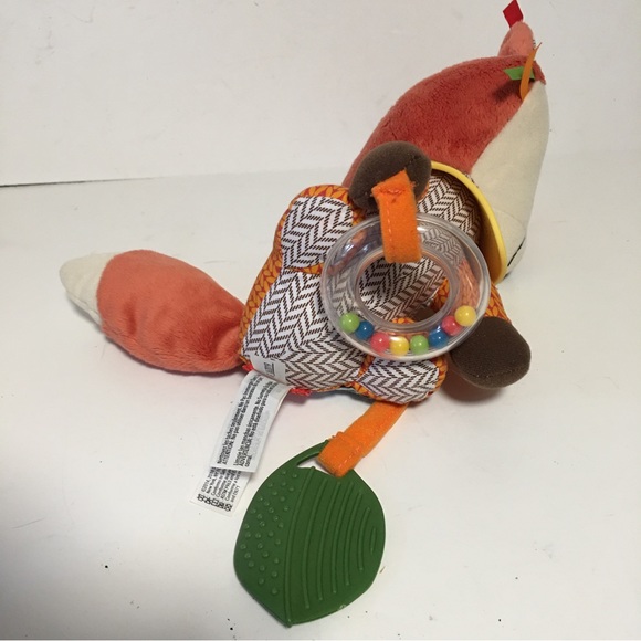 Skip Hop Fox Rattle learning plush stuffed animal baby mobile teething… - Picture 7 of 11